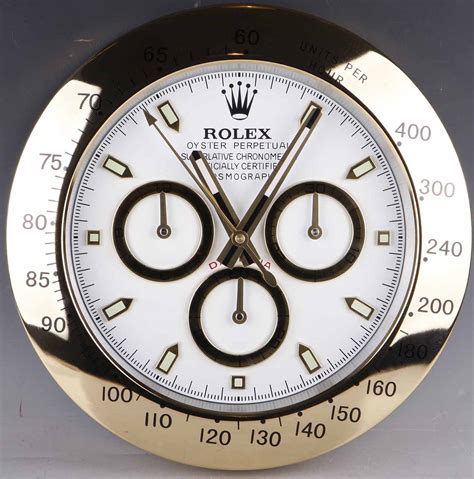 fake rolex dealer clocks|rolex dealer clock for sale.